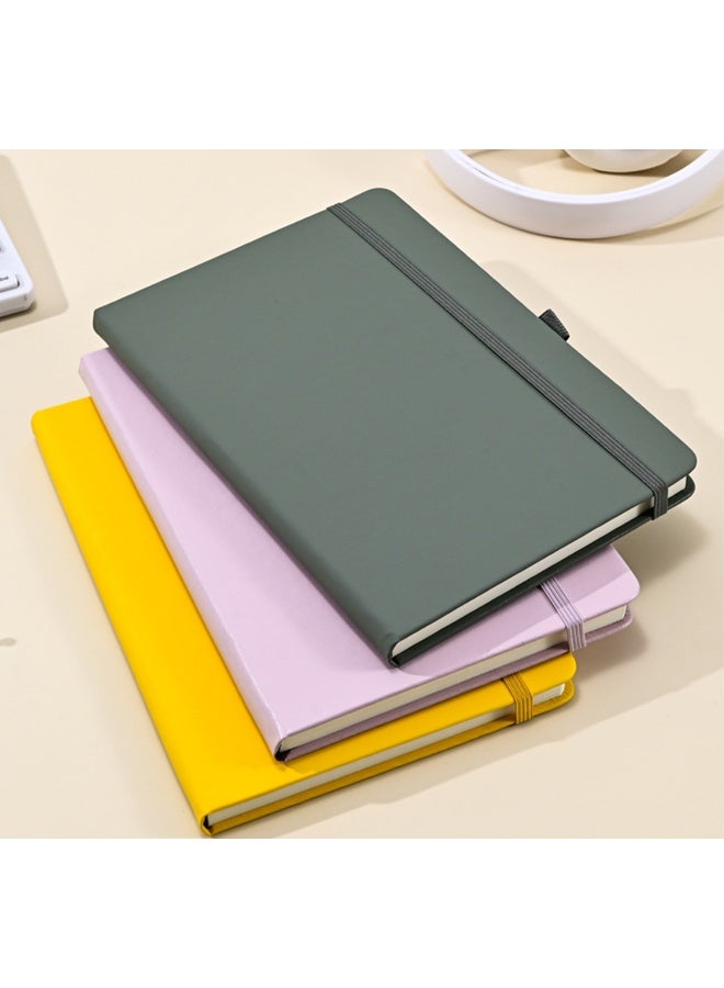 3 Pcs Mini Leather Pocket Notebook 95×145mm Small Hardcover Notebook 100 Sheets Hardcover Mini Notepad Tiny Lined Journal for Office Home School Writing Supply - Image 5