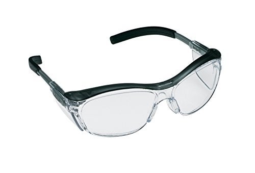 3M Nuvo Anti-Fog Safety Glasses, Translucent Gray Frame, Clear Lens - Image 2