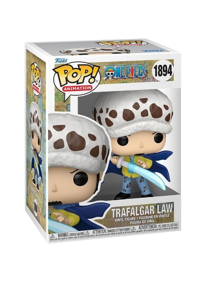 Funko Funko POP! Animation One Piece Trafalgar Law with Anesthesia Vinyl Figure (11.2 cm)  - Image 1