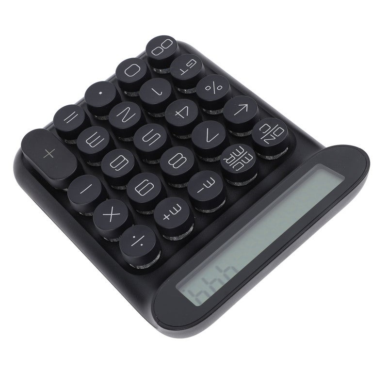 Mechanical Switch Calculator Detachable Keycaps Cute Desk Calculator - Blue Switch Mechanical Keys 15 Degree LCD Display Calculator for Office Use - Image 5