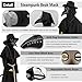 Fooecor Plague Doctor Costume with Plague Doctor Mask for Boys Girls Halloween DressUp Cosplay Party ChildL - Image 4