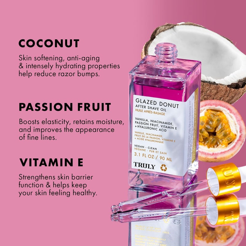 Truly Beauty Glazed Donut After Shave Oil Jumbo - Image 2