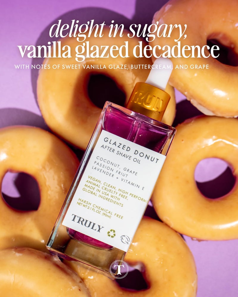 Truly Beauty Glazed Donut After Shave Oil Jumbo - Image 4