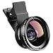 Apexel Phone Camera Lens 2 in 1 Cell Phone Clipon Lens Kit 045X Wide Angle Lens 140 125X Macro Lens Clipon iPhone Lens for iPhone Samsung and Most of Android Smartphone - Image 2