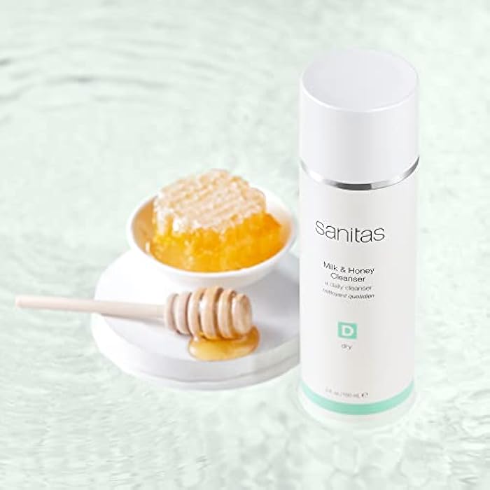 Sanitas Skincare Milk & Honey Cleanser, Rich, Restorative Cleanser, Cleanser for Dry Skin, 5 Ounces - Image 2