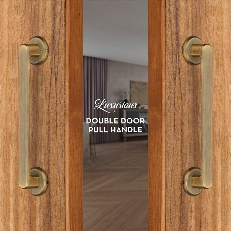 LAPO Polo Door Handles For Main DoorMain Door Pull HandleDoor HandleZinc Alloy10 InchesPack Of 1Antique Finish - Image 5