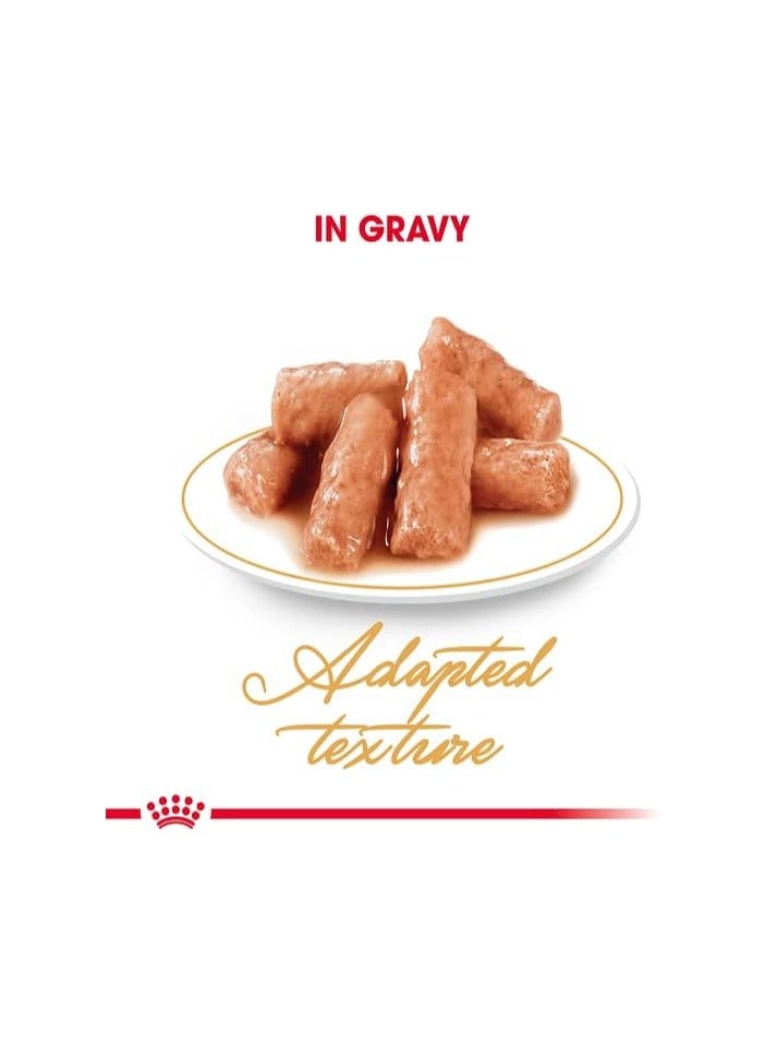 رويال كانين طعام رويال كانين للقطط البريطانية قصيرة الشعر (طعام رطب - أكياس) 12 × 85 جرام - Image 3