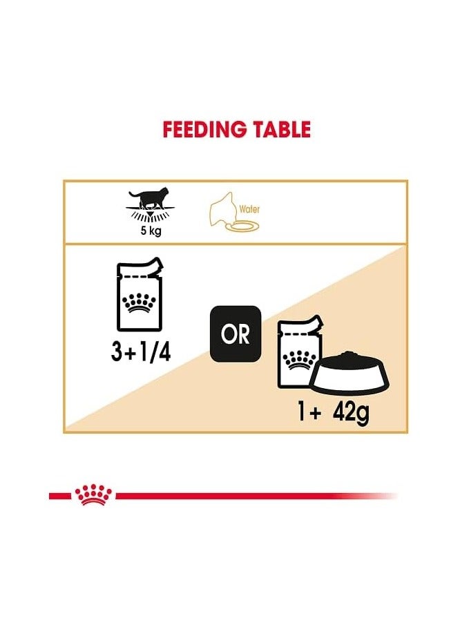 رويال كانين طعام رويال كانين للقطط البريطانية قصيرة الشعر (طعام رطب - أكياس) 12 × 85 جرام - Image 5