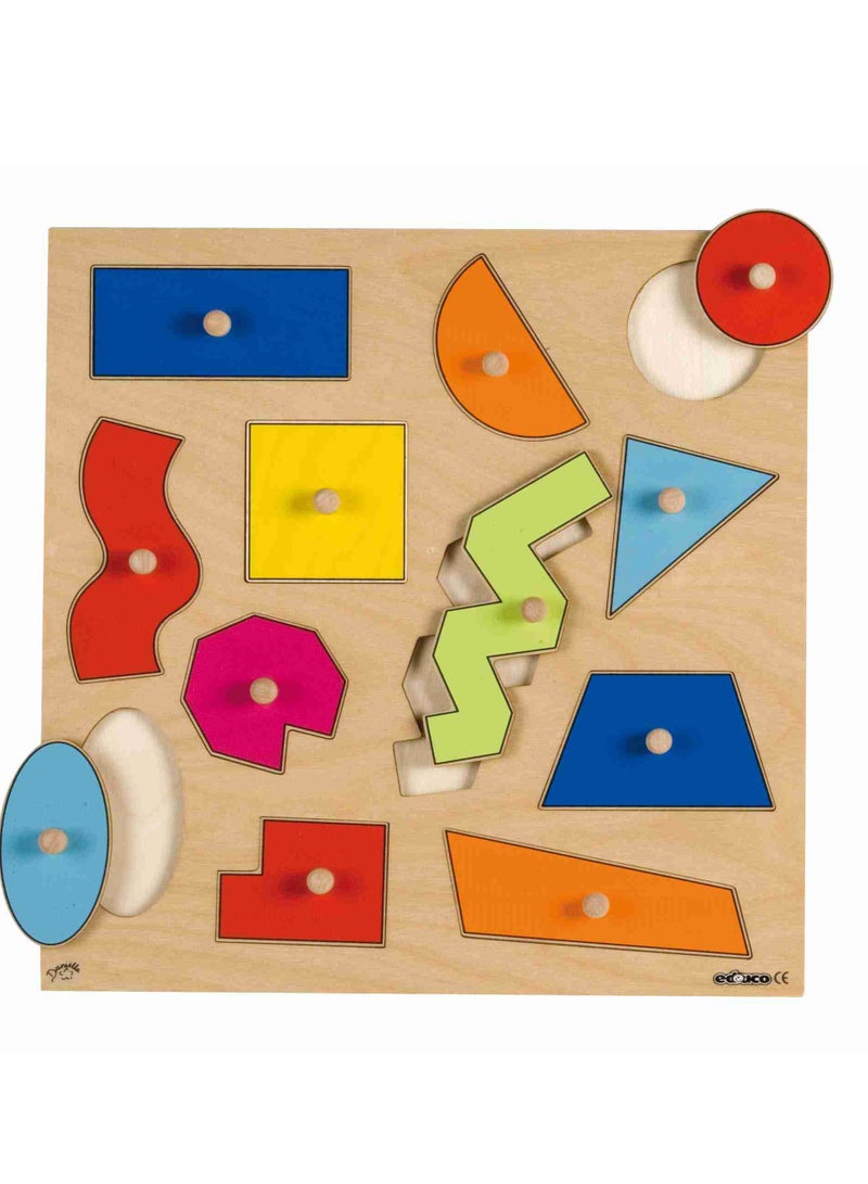 Inlay Board Geometric Shapes