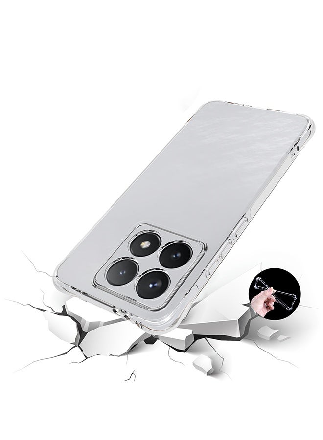 جراب حماية من السقوط للهاتف المحمول الشفاف للهاتف المحمول لحقيبة حماية من السقوط ل Xiaomi Mi 14T - Image 4