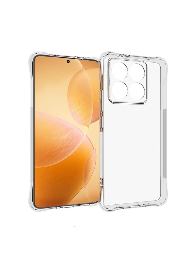 جراب حماية من السقوط للهاتف المحمول الشفاف للهاتف المحمول لحقيبة حماية من السقوط ل Xiaomi Mi 14T - Image 2