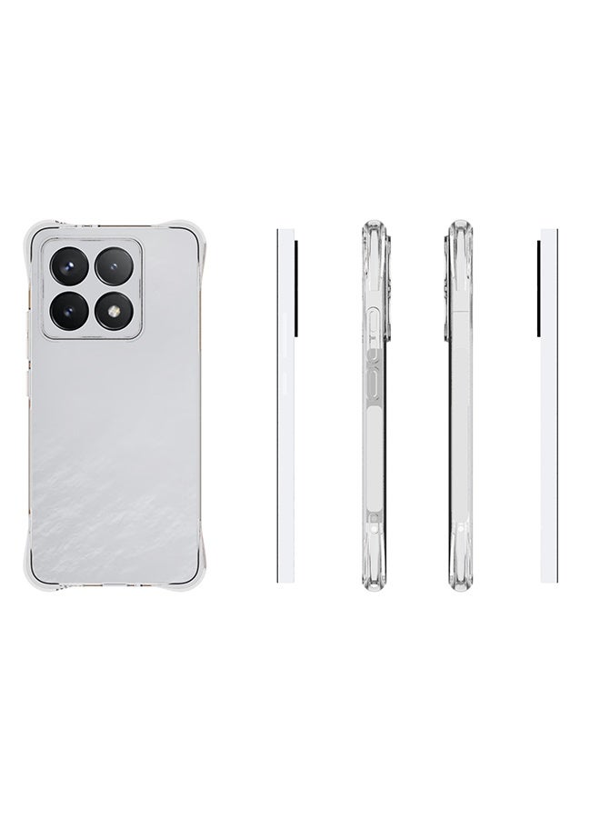 جراب حماية من السقوط للهاتف المحمول الشفاف للهاتف المحمول لحقيبة حماية من السقوط ل Xiaomi Mi 14T - Image 3