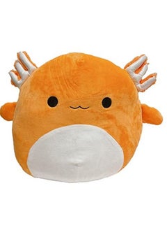 SQUISHMALLOW Official Kellytoy Plush Sea Life Squad Squishy Soft Plush Toy Animals (Nico Axolotl 8 Inch)  - Image 1