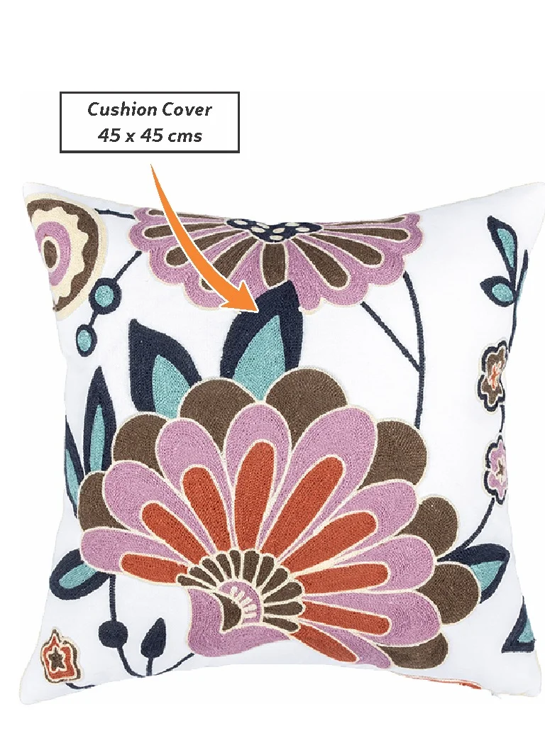 Donetella Decorative Cushion Cover Multicolour 45 x 45Cm (Without Filler)