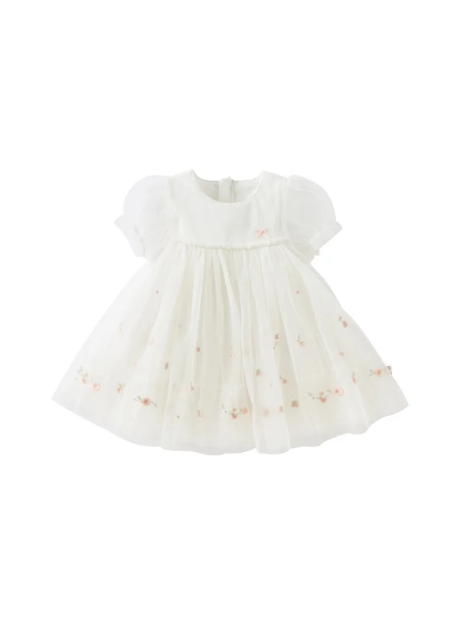 ديف اند بيلا فستان تول  مطرز للبنات