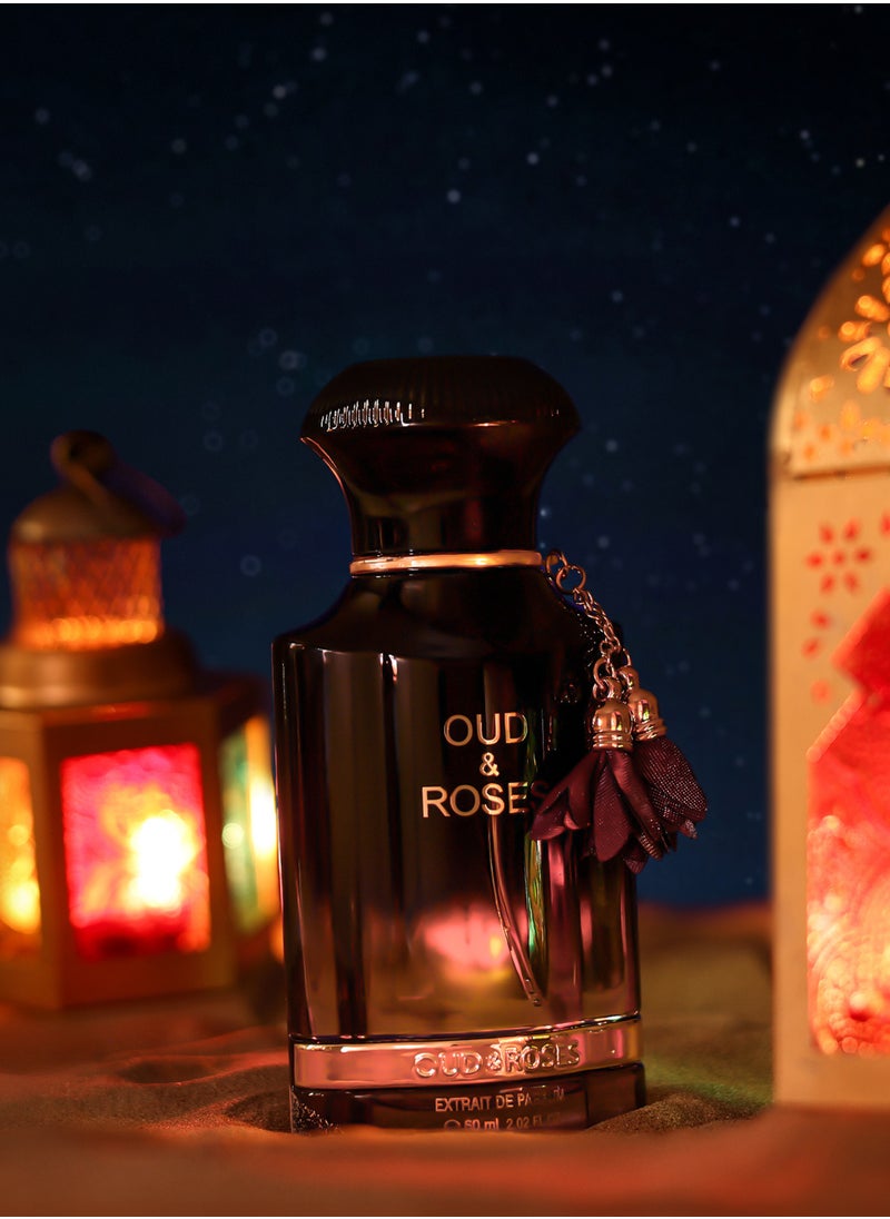 Ahmed Al Maghribi Oud & Roses 60ML EDP by Ahmed Al Maghribi Perfumes  - Image 3