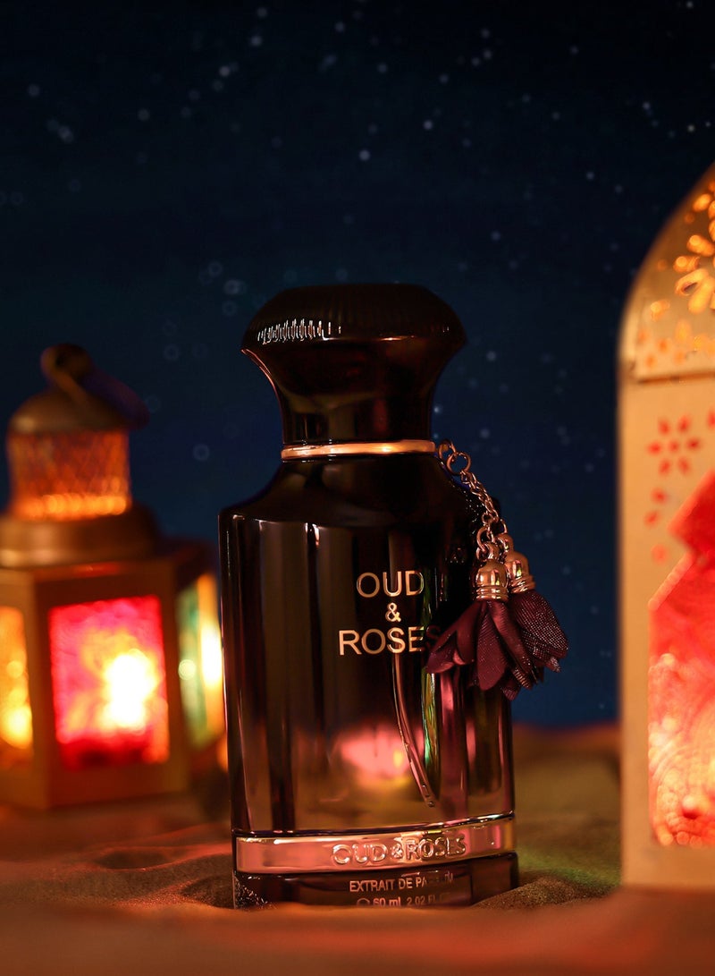 Ahmed Al Maghribi Oud & Roses 60ML EDP by Ahmed Al Maghribi Perfumes - Image 3