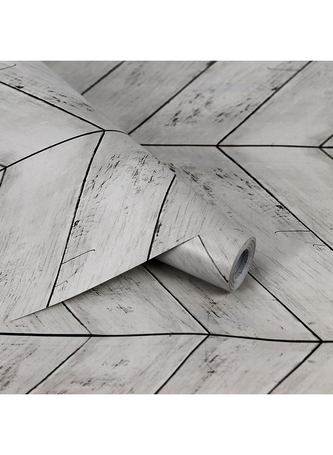 Bluejw Flower Wallpaper Self-adhesive Wood Grain Stickers Door Stickers Furniture Cabinet Moisture-proof Background Wall Stickers Bedroom Decoration - Image 3