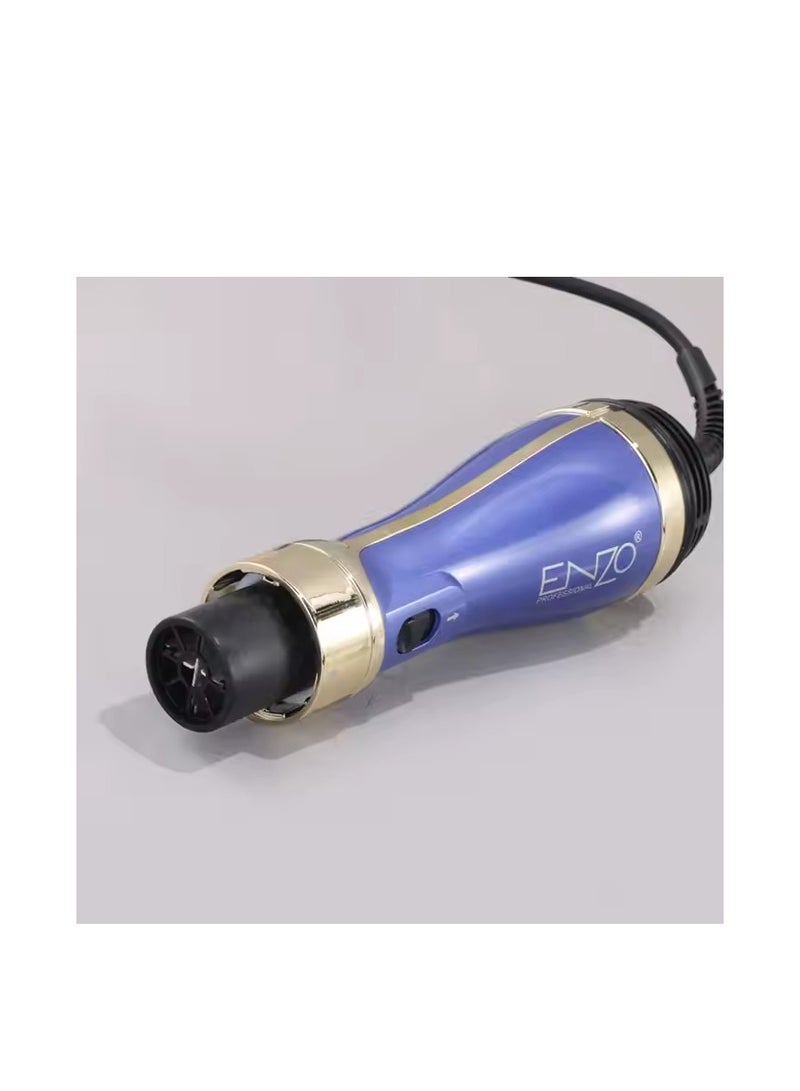 ENZO Professional فرشاة فرد الشعر متعددة الوظائف مع مجفف شعر قابل للفصل ومكثف - Image 4