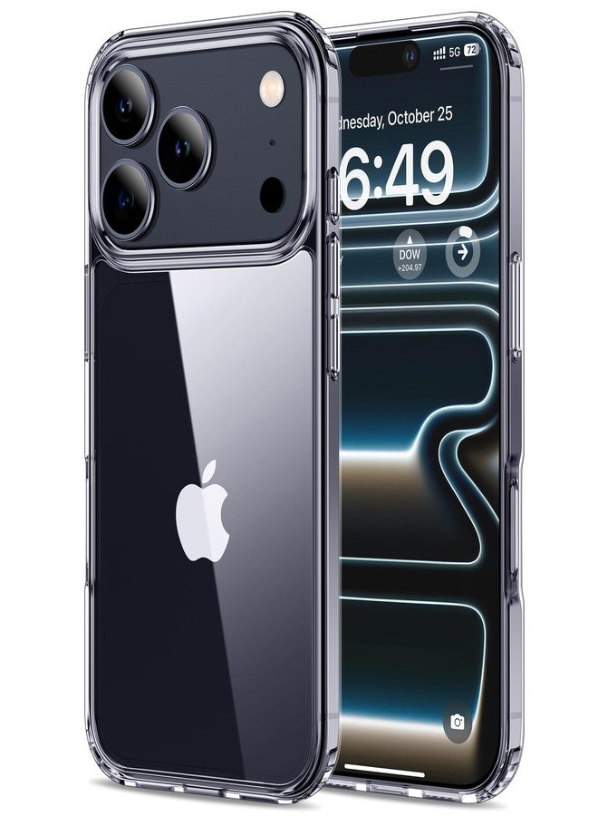 HOOMIL Case for iPhone 17 Pro Max, Non-Yellowing, Drop Protection, Anti-Scratch Transparent Hard Back Phone Cover - Crystal Clear - Image 1