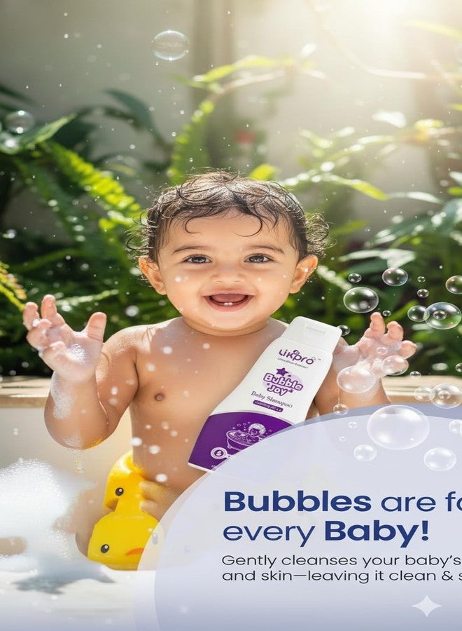 Likpro Bubble Joy Baby Shampoo, No Tears Formula, Clinically pH 5.5, 200 ml - Image 2