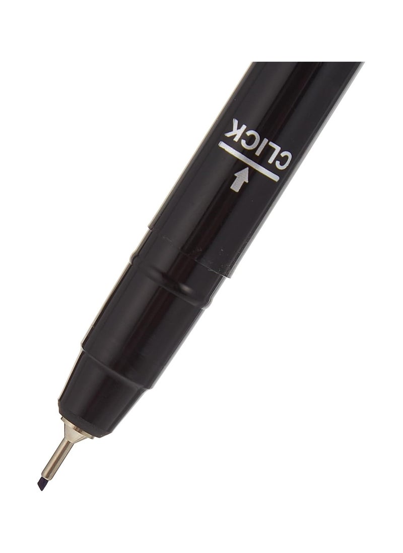 Al Khatat - 12-Piece Calligraphy Pen 1mm Tip Red Ink - Image 1