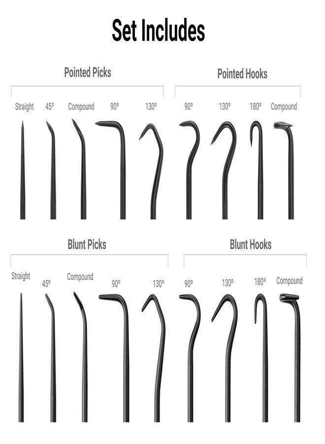 TEKTON Pick and Hook Set (18-Piece) | PNH90005 | Made in USA - Image 2