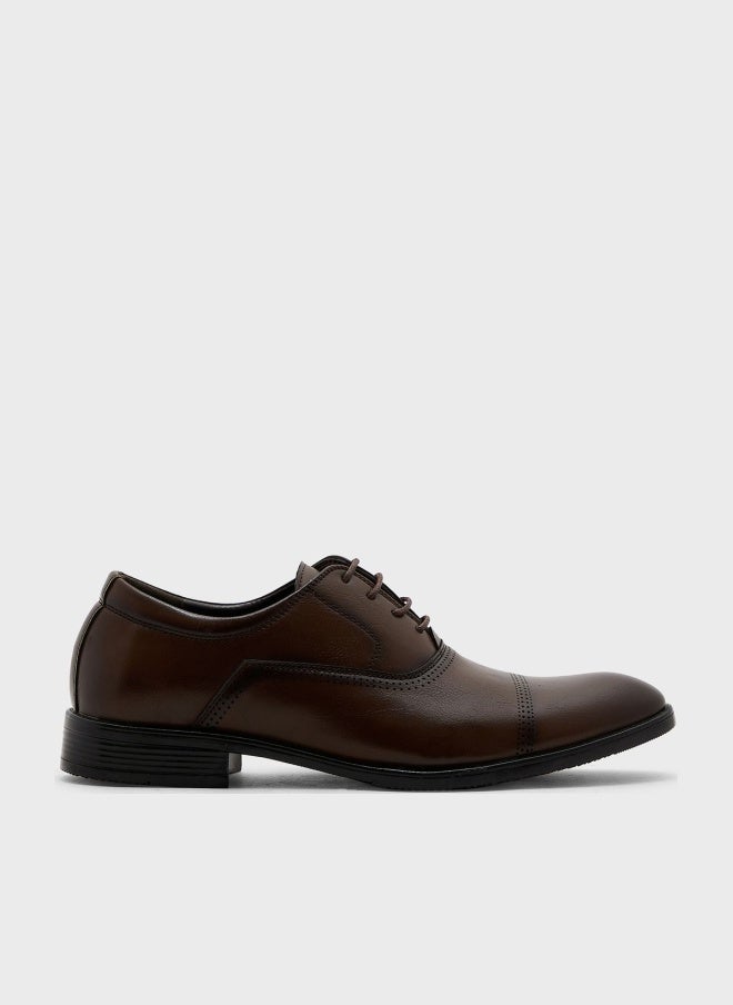 Robert Wood Classic Oxford Formal Lace-Up Shoes - Image 1