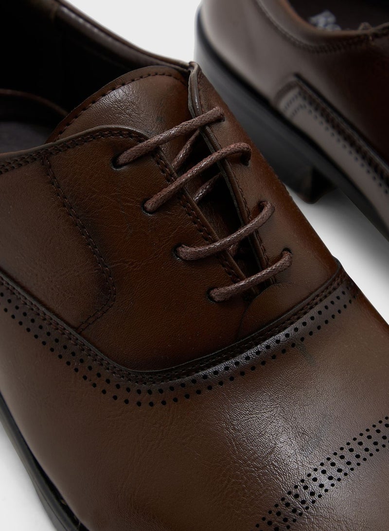 Robert Wood Classic Oxford Formal Lace-Up Shoes - Image 4
