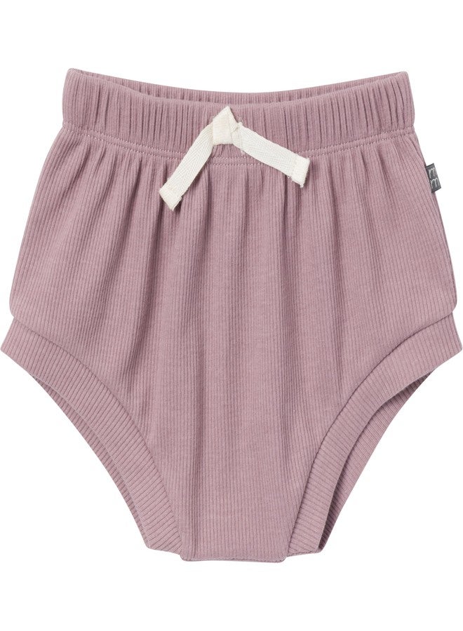 Modern Moments by Gerber Unisex Baby 4-pack Short-sleeve Bodysuits & Shortie Set, Ivory Garden/Medium Lilac, 18 Months - Image 3