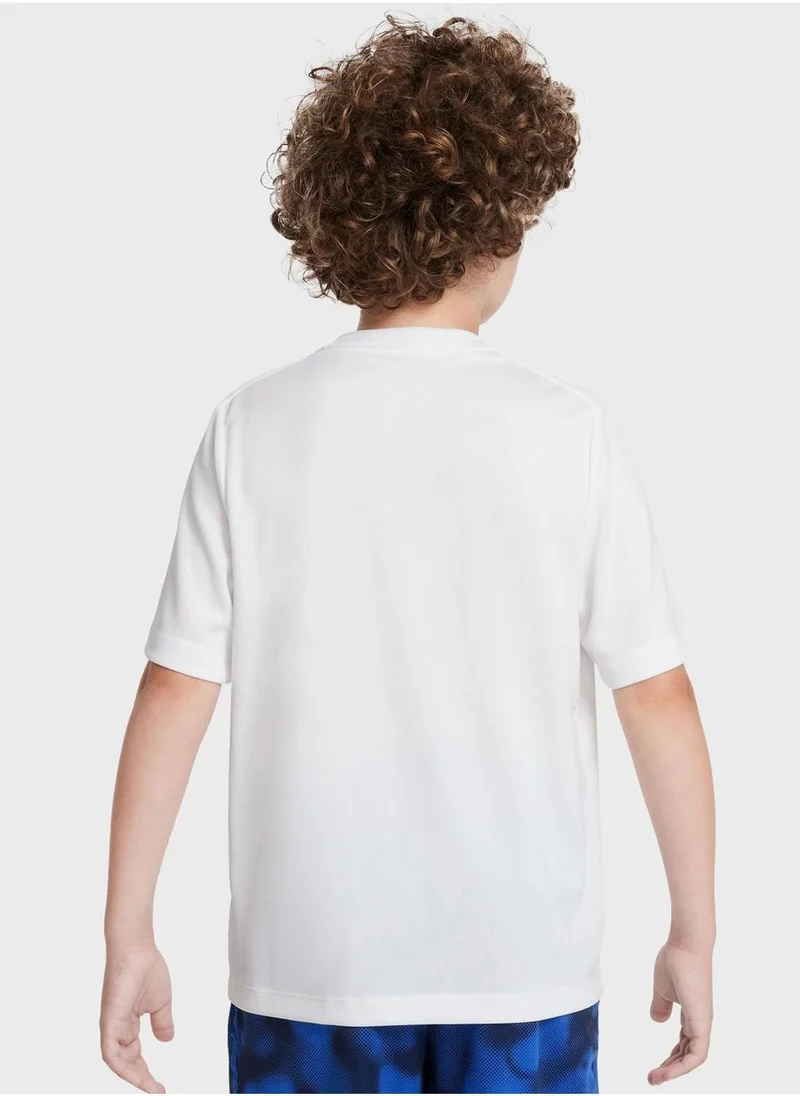 نايكي Youth Dri-Fit Multi Season T-Shit