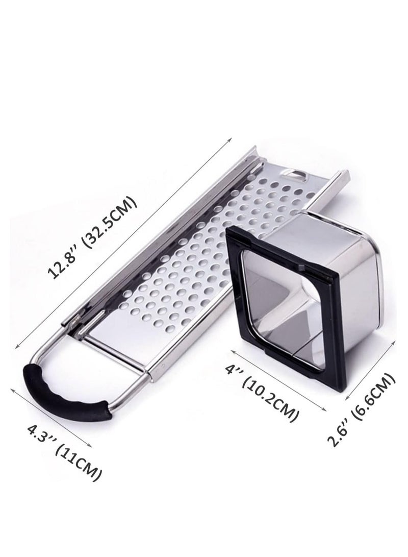 Oasisgalore Premium Grade Stainless Steel Spaetzle Maker with Comfort Grip Handle - Image 4