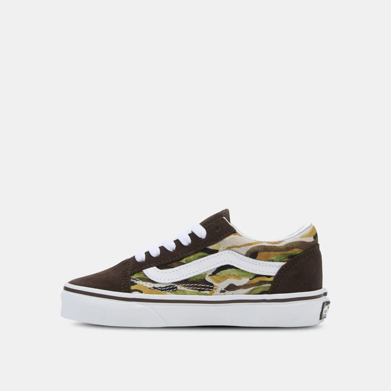 Vans Green Kids' Old Skool Shoes for Men | Best Price UAE