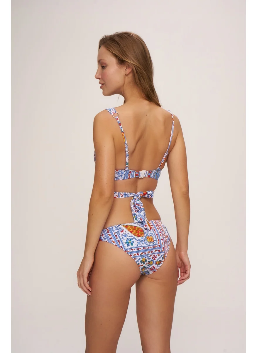 بيير كاردان HR24BT002 Double Padded Waist-Tie Bikini