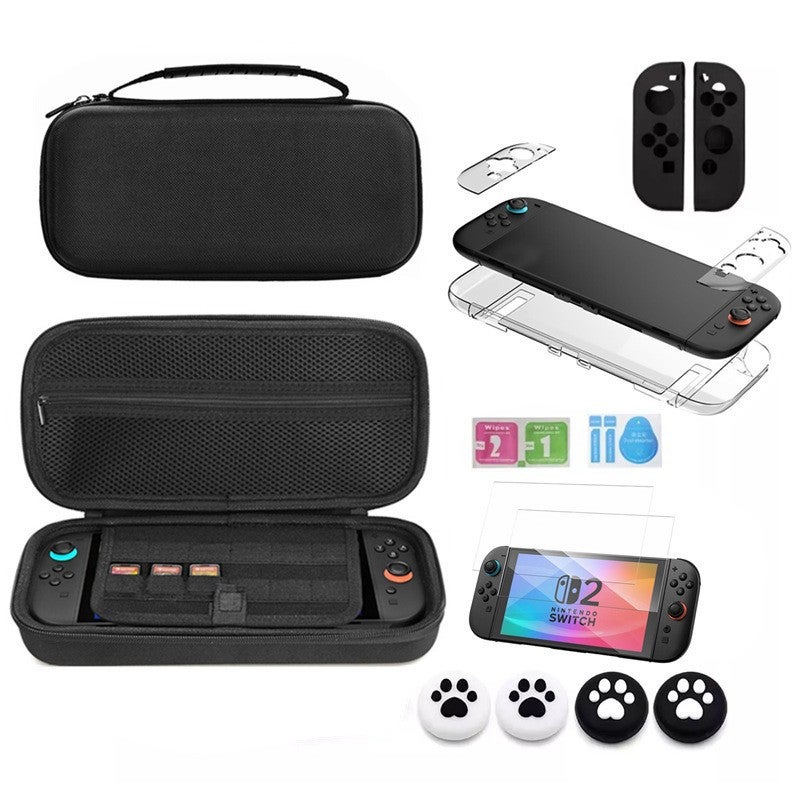 Nintendo Switch Game Protection Bag Protective Shell Typec Switch2 Generation Cosmetics Bag Set Crystal Shell - Image 5