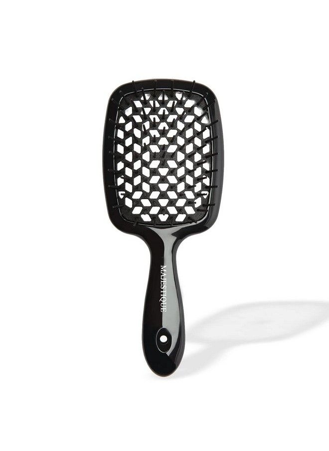 MAJESTIQUE - Detangler Brush Naturals 100% Biofriendly Detangling Brush Ultrasoft Tipped Nylon Glide Through Tangles With Ease Multicolor - Image 1