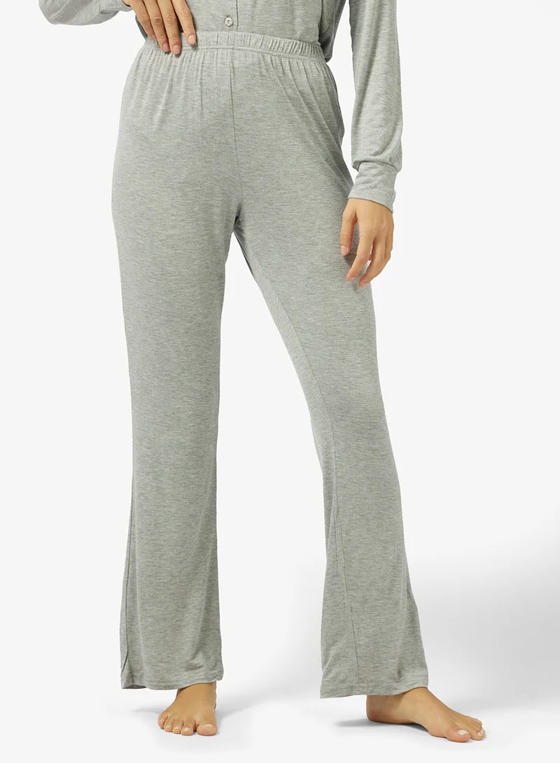 Ginger  Modal Soft Touch Shirt & Pyjama Loungewear Set for Women | Best Price UAE