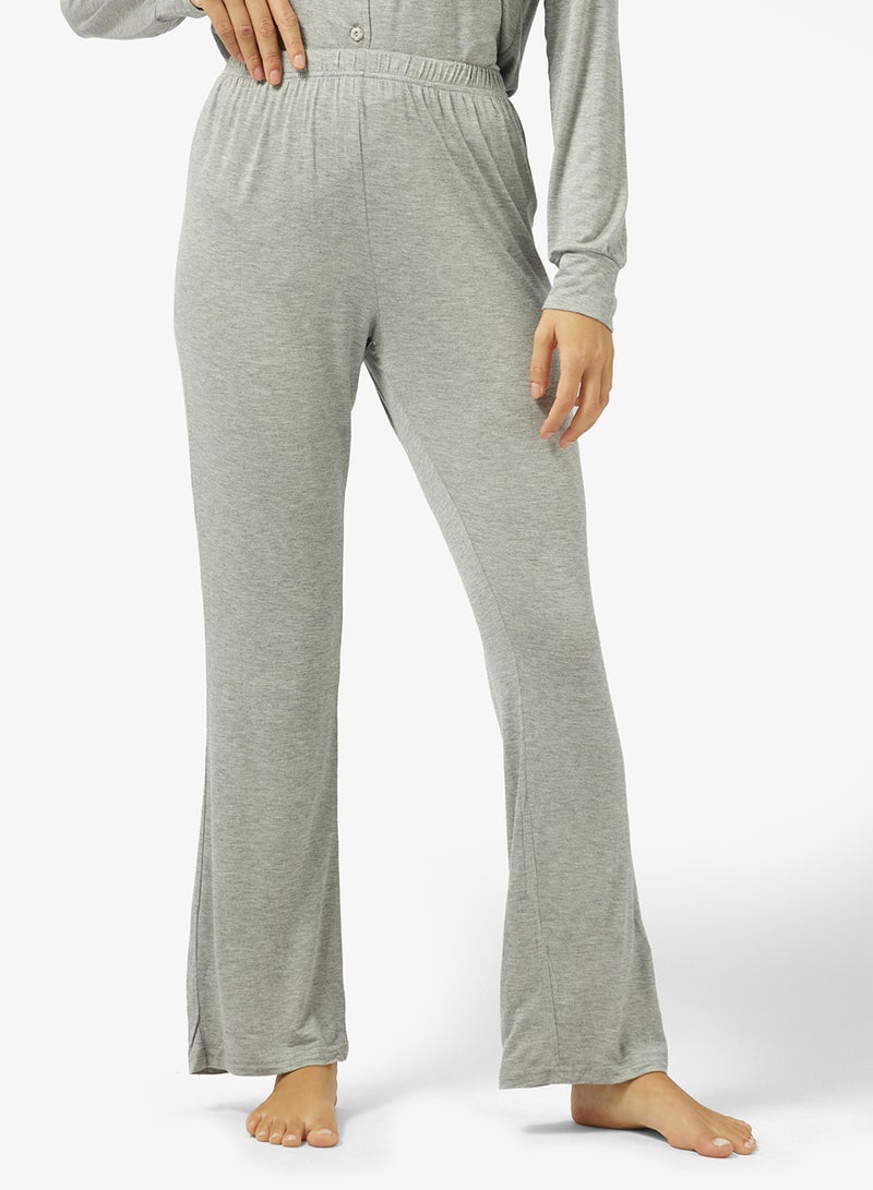 Ginger Modal Soft Touch Shirt & Pyjama Loungewear Set - Image 4