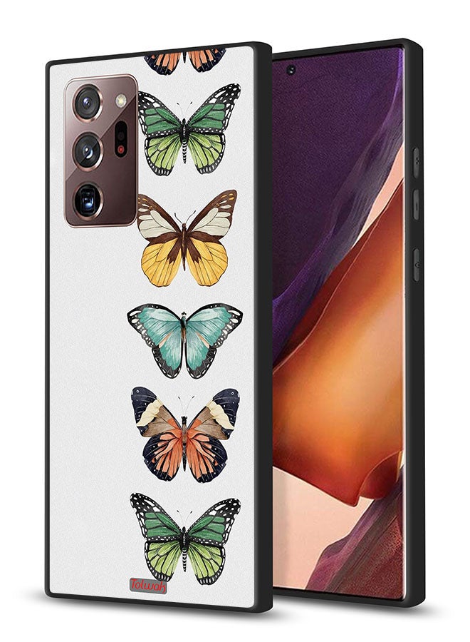 Tolwak غطاء حماية لجهاز سامسونج جالكسي نوت 20 ألترا 5G بأربع فراشات - Image 1