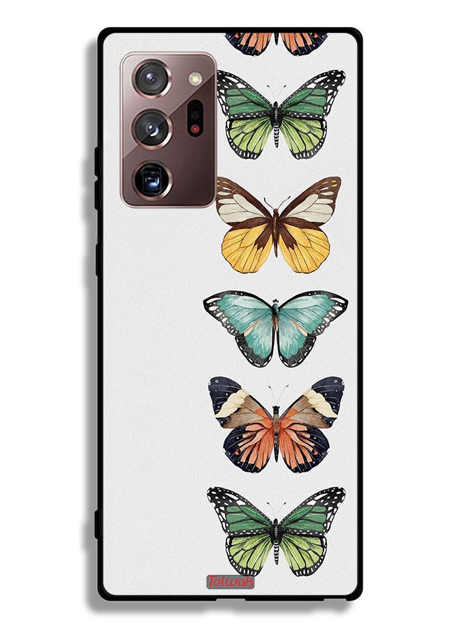 Tolwak غطاء حماية لجهاز سامسونج جالكسي نوت 20 ألترا 5G بأربع فراشات - Image 2