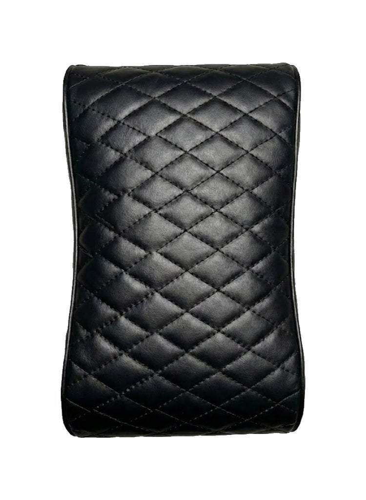 وسادة مسند ذراع وحدة التحكم المركزية مصنوعة من الميموري فوم لمعظم انواع السيارات - اسود - Image 2