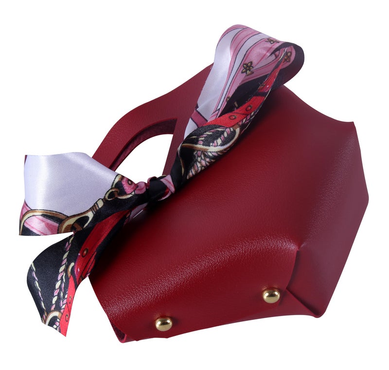 Sansam 12pcs Leather Gift Bags, Small Leather Wedding Candy Bags for Party Favors, Reusable Gift Wrapping Treat Bag for Baby Shower, Christmas,Halloween - Image 5