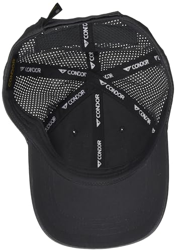 Condor Mens Fitted Mesh Tactical Cap, Graphite - Image 2