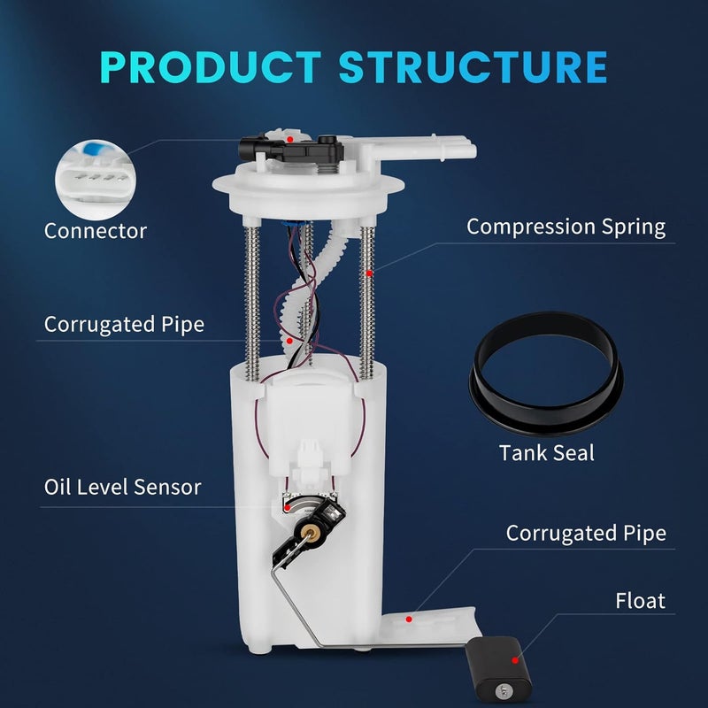 ATPOEN Fuel Pump Module E3542M for Chevy Impala, Monte Carlo, Buick Century, Regal, Oldsmobile Intrigue, Pontiac Grand Prix - Image 3
