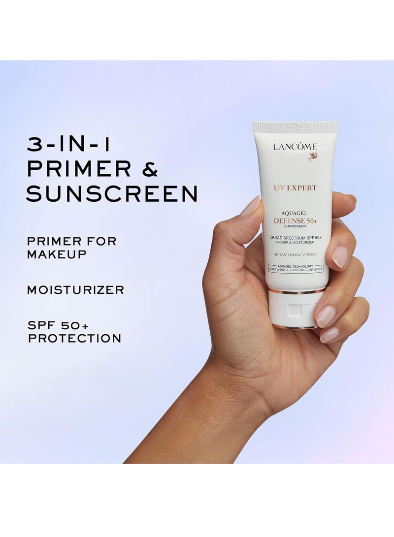 LANCOME UV Expert Primer & Face Moisturizer With SPF 50 - Prep, Hydration & Face Sunscreen Protection - With Vitamin E & Moringa Seed Extract White - Image 4