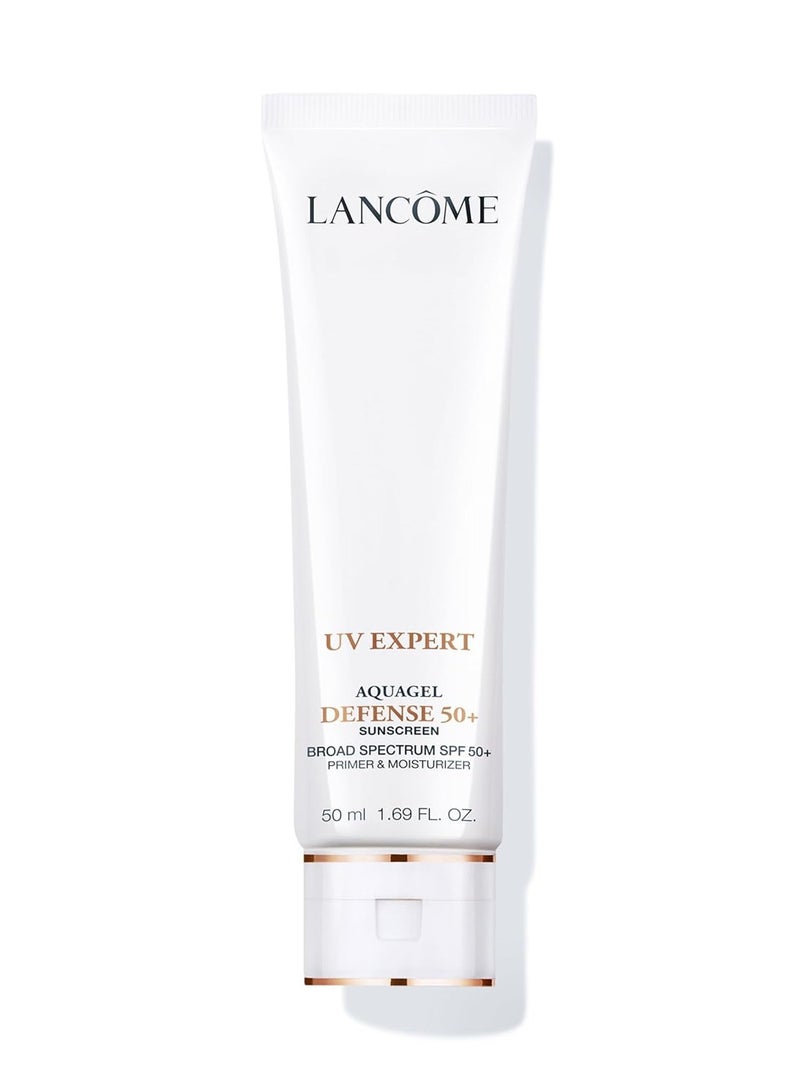LANCOME UV Expert Primer & Face Moisturizer With SPF 50 - Prep, Hydration & Face Sunscreen Protection - With Vitamin E & Moringa Seed Extract White - Image 1