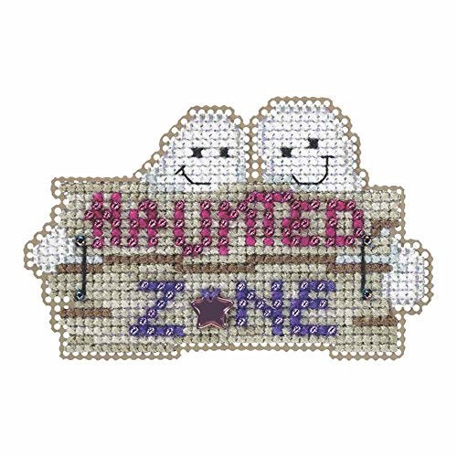 Mill Hill Haunted Zone Beaded Halloween Counted Cross Stitch Kit Mill Hill 2105 Autumn Harvest MH185204 - Image 5
