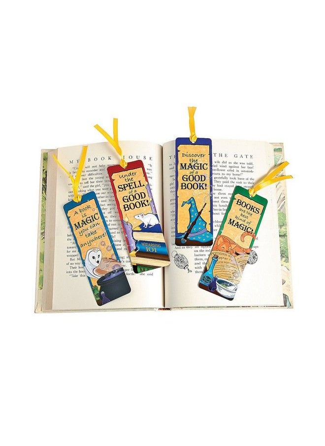 Fun Express Laminated Wizard'S Academy Bookmarks 48 Pieces Educational And Learning Activities For Kids  - Image 2
