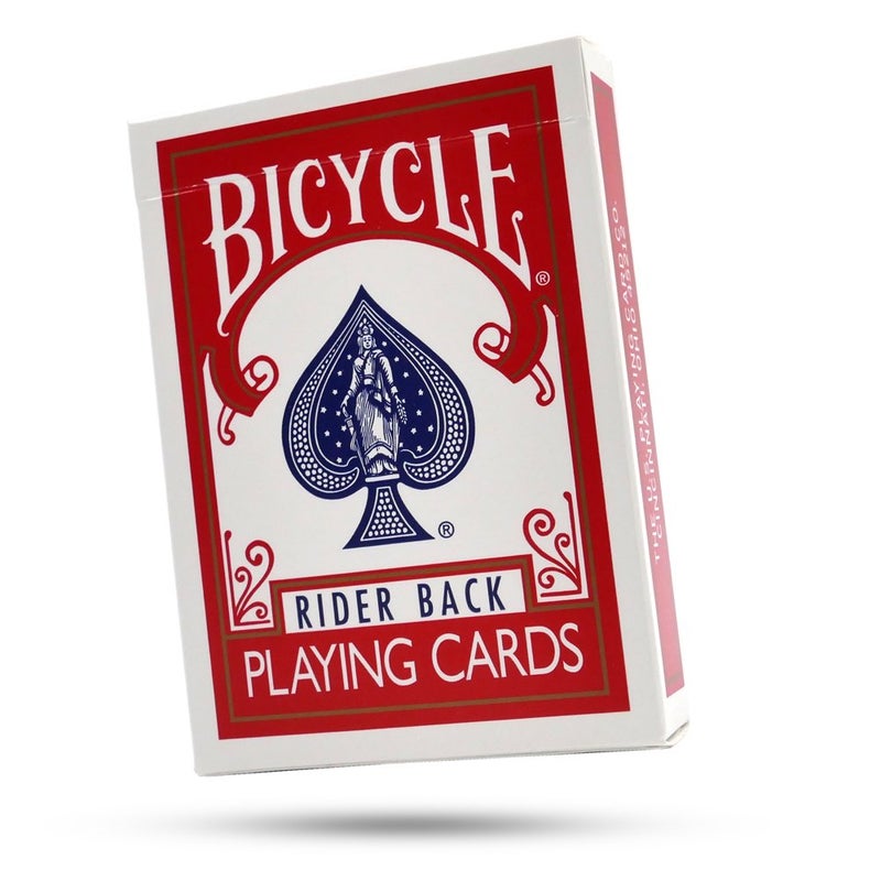 MAGIC MAKERS Blank Playing Cards Bicycle Deck - Red Backs - Image 3