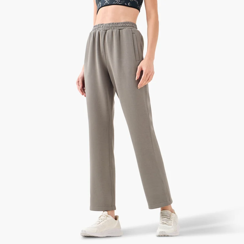 ADOT by Splash Track Pants with Elasticated Waistband and Pockets